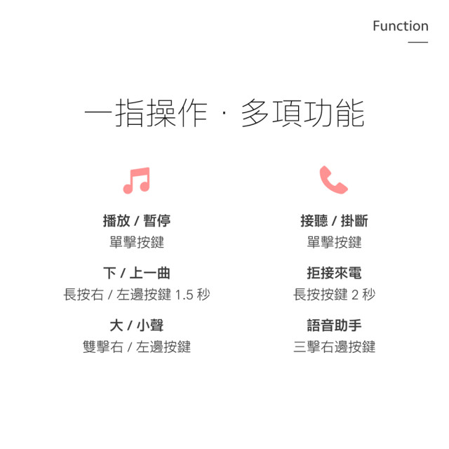 AIWA 愛華 極輕巧真無線藍牙耳機