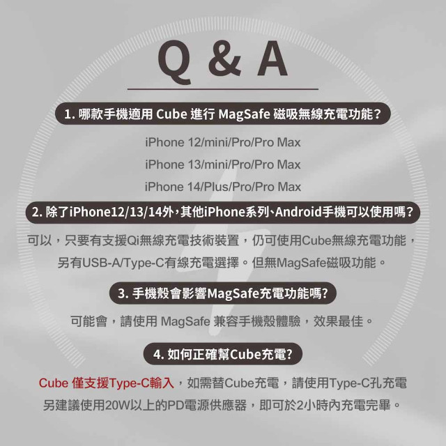 WiWU Cube磁吸無線充行動電源10000mAh